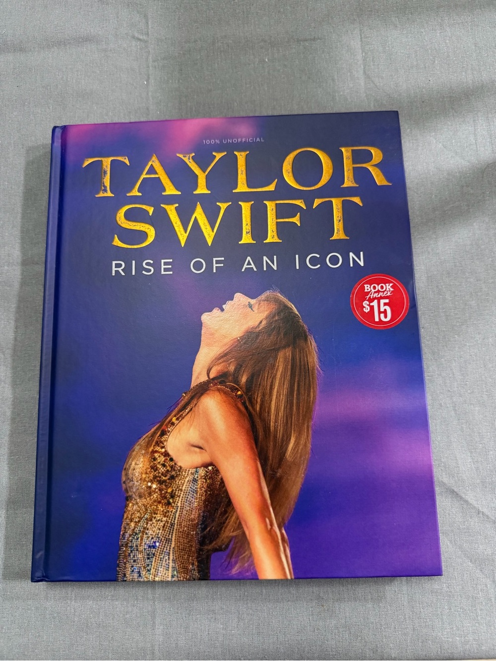 Taylor Swift Blue and Gold 'Rise of an Icon' Coffee Table Book